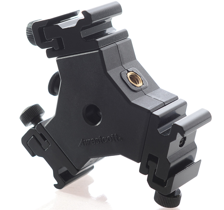 Westcott Triple Threat Flash Shoe, lighting cables & adapters, Westcott - Pictureline - 1