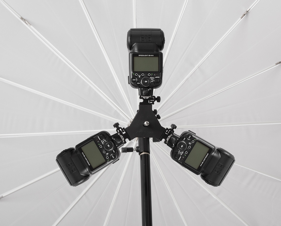 Westcott Triple Threat Flash Shoe, lighting cables & adapters, Westcott - Pictureline - 3