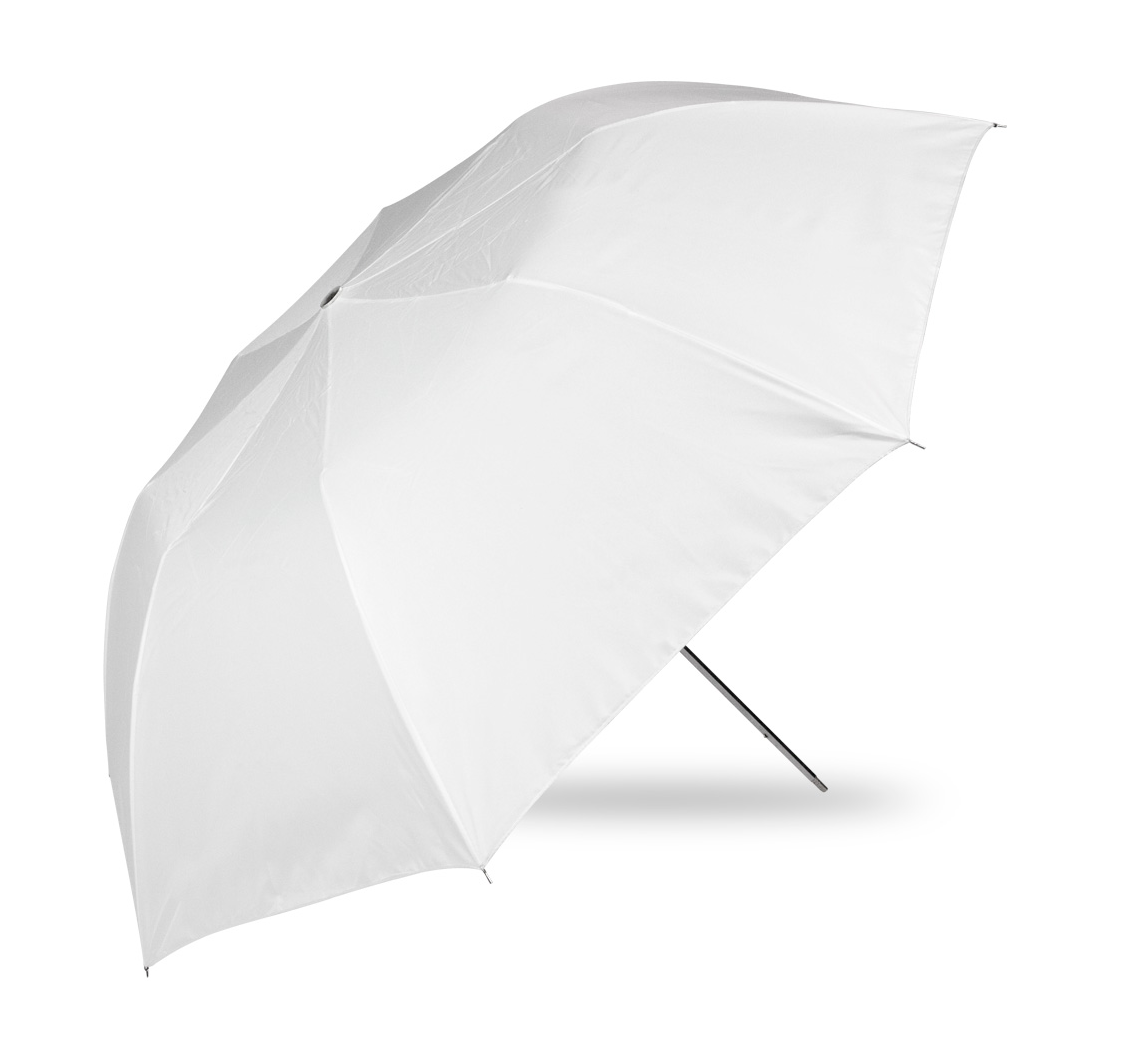 Westcott 43" Optical White Satin Collapsible Umbrella, lighting umbrellas, Westcott - Pictureline - 1