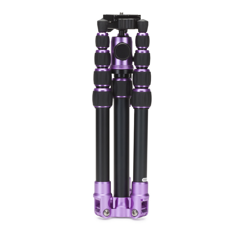 MeFOTO BackPacker Tripod Kit (Purple), tripods travel & compact, MeFOTO - Pictureline - 3