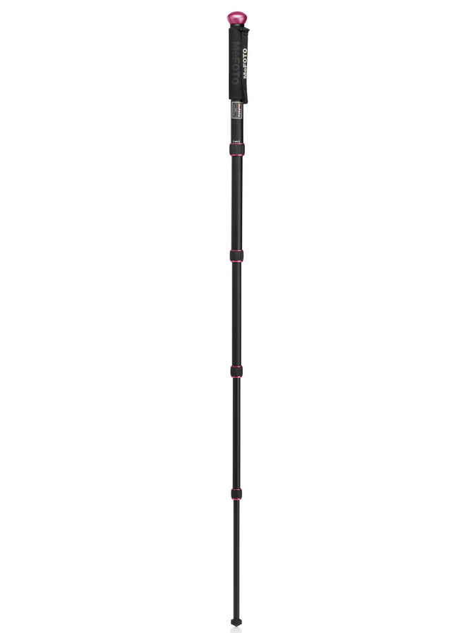 MeFOTO WalkAbout Monopod (Hot Pink), tripods photo monopods, MeFOTO - Pictureline - 2