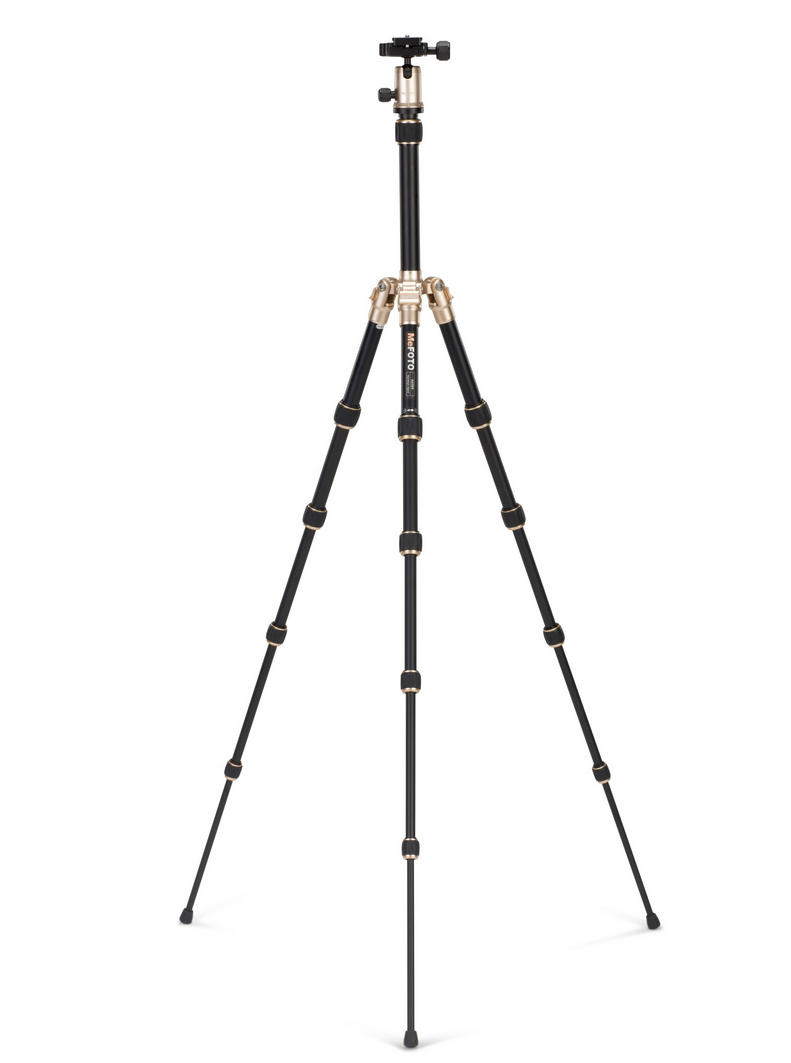 MeFOTO BackPacker Tripod Kit (Gold), discontinued, MeFOTO - Pictureline - 2