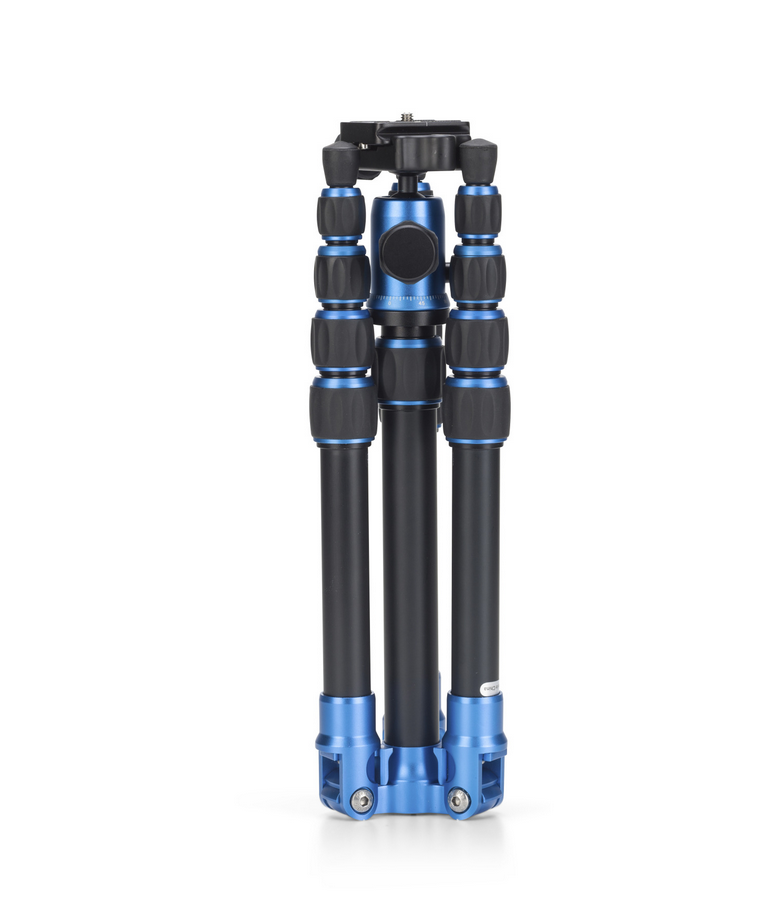 MeFOTO BackPacker Tripod Kit (Blue), tripods travel & compact, MeFOTO - Pictureline - 3