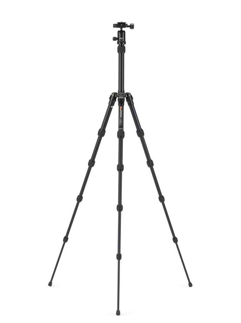 MeFOTO BackPacker Tripod Kit (Black), tripods travel & compact, MeFOTO - Pictureline - 2