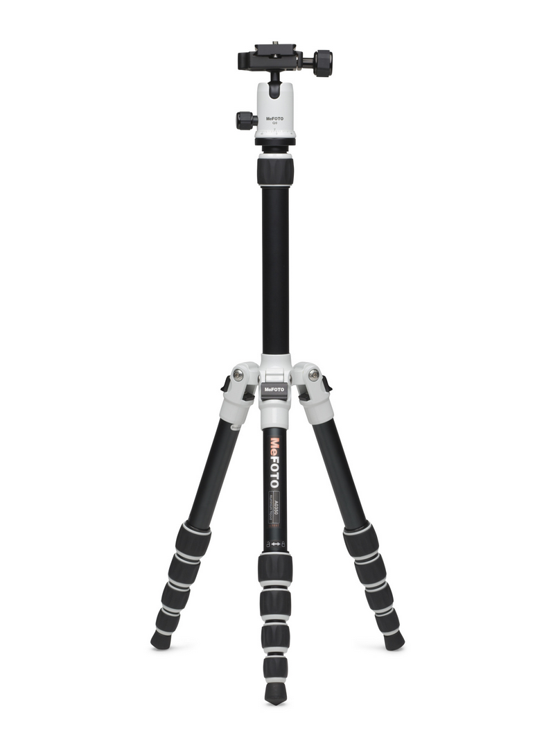 MeFOTO BackPacker Tripod Kit (White), discontinued, MeFOTO - Pictureline - 1