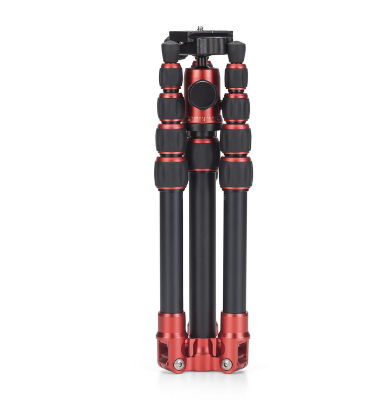 MeFOTO BackPacker Tripod Kit (Red), tripods travel & compact, MeFOTO - Pictureline - 3