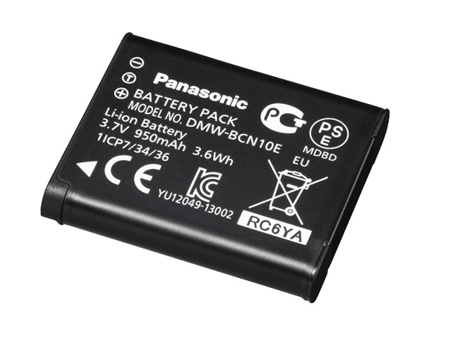 Panasonic Battery  DMW-BCN10 Lithium-Ion (DMC-LF1), camera batteries & chargers, Panasonic - Pictureline 