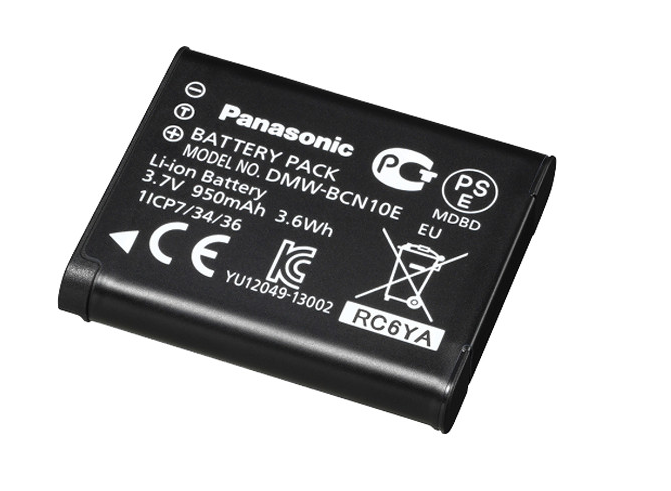 Panasonic Battery DMW-BCN10 Lithium-Ion (DMC-LF1), camera batteries & chargers, Panasonic - Pictureline