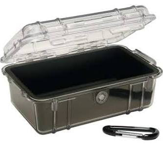 Pelican 1050 Micro Case Clear/Black, bags hard cases, Pelican - Pictureline - 2