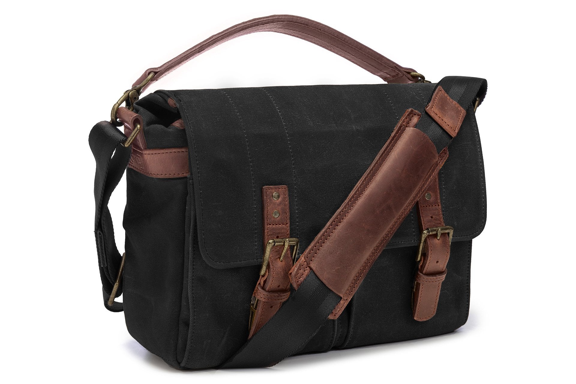 ONA Prince Street Camera Bag Black Canvas, bags shoulder bags, ONA - Pictureline - 2