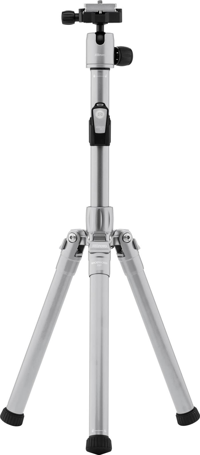 MeFOTO BackPacker Air Tripod Kit (Titanium), tripods travel & compact, MeFOTO - Pictureline - 2