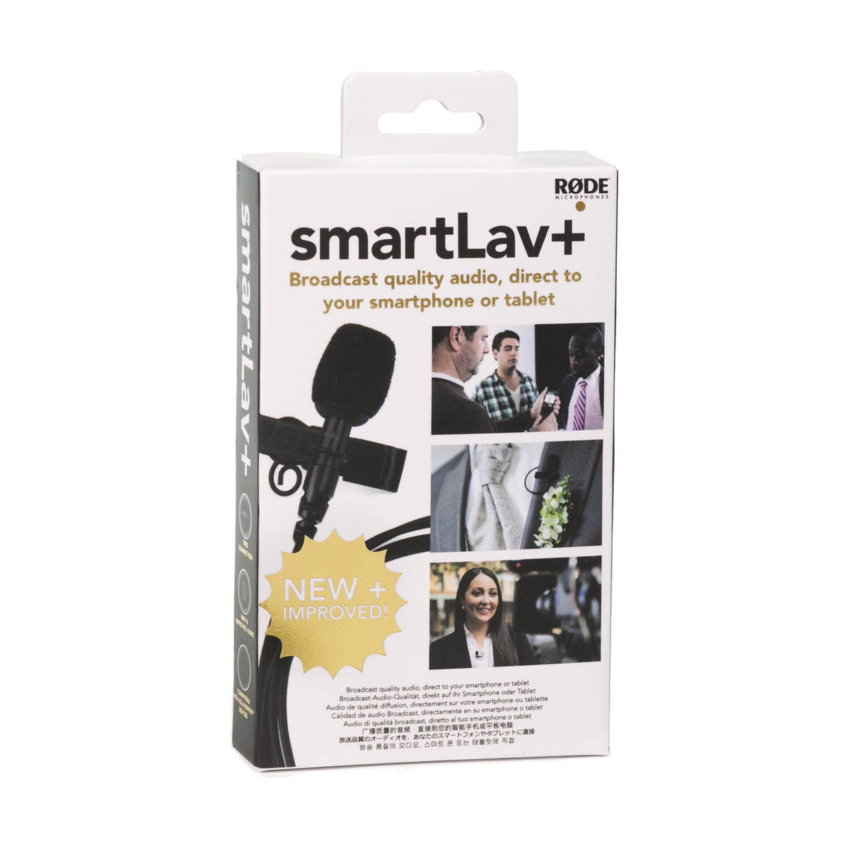 RODE smartLav+ Omnidirectional Lavalier for Smartphones with TRRS Connections