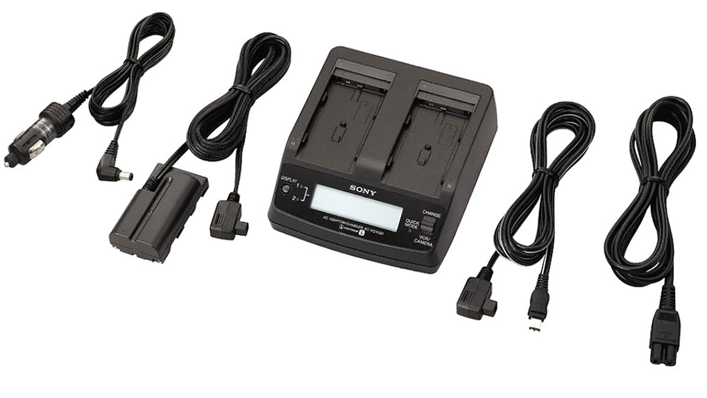 Sony AC VQ1051D Dual Charger for Sony L-Series Batteries, camera batteries & chargers, Sony - Pictureline 