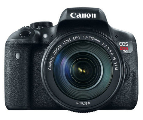 Canon EOS Rebel T6i 18-135 STM Camera Kit, camera dslr cameras, Canon - Pictureline  - 1