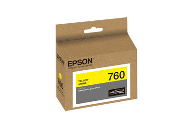 Epson T760420 P600 Yellow Ink Cartridge (760), printers ink small format, Epson - Pictureline