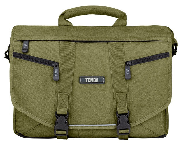Tenba Small Camera/Laptop Messenger Bag (Olive), discontinued, Tenba - Pictureline  - 1