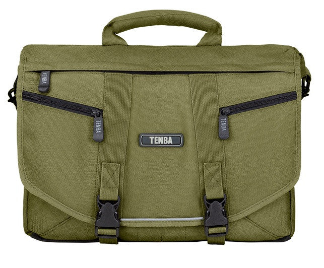 Tenba Small Camera/Laptop Messenger Bag (Olive), discontinued, Tenba - Pictureline - 1