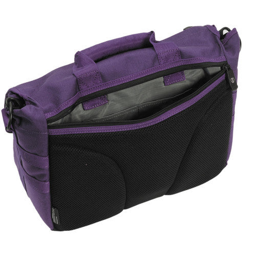 Tenba Mini Camera/Laptop Messenger Bag (Plum), discontinued, Tenba - Pictureline - 2