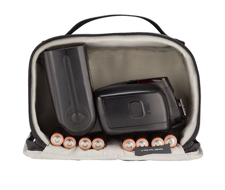 Tenba Cable Tool Box 4 (Gray), bags pouches, Tenba - Pictureline - 3