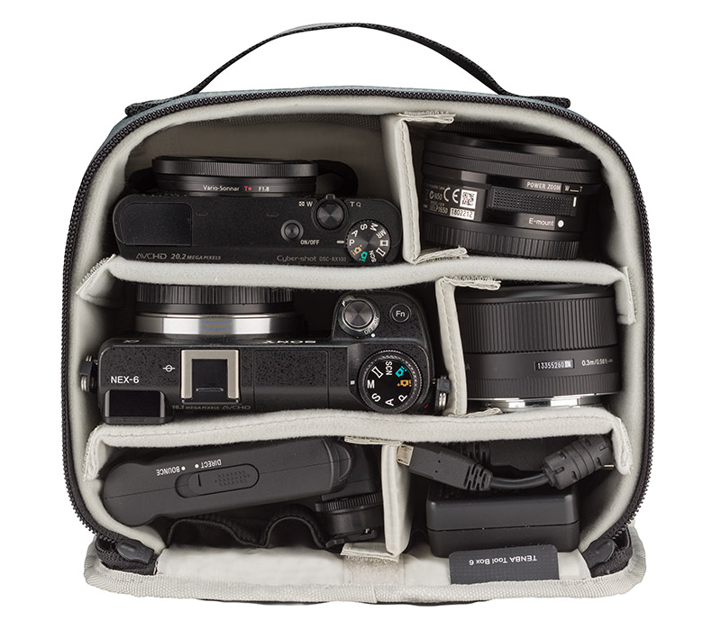 Tenba Cable Tool Box 6 (Gray), bags pouches, Tenba - Pictureline - 4