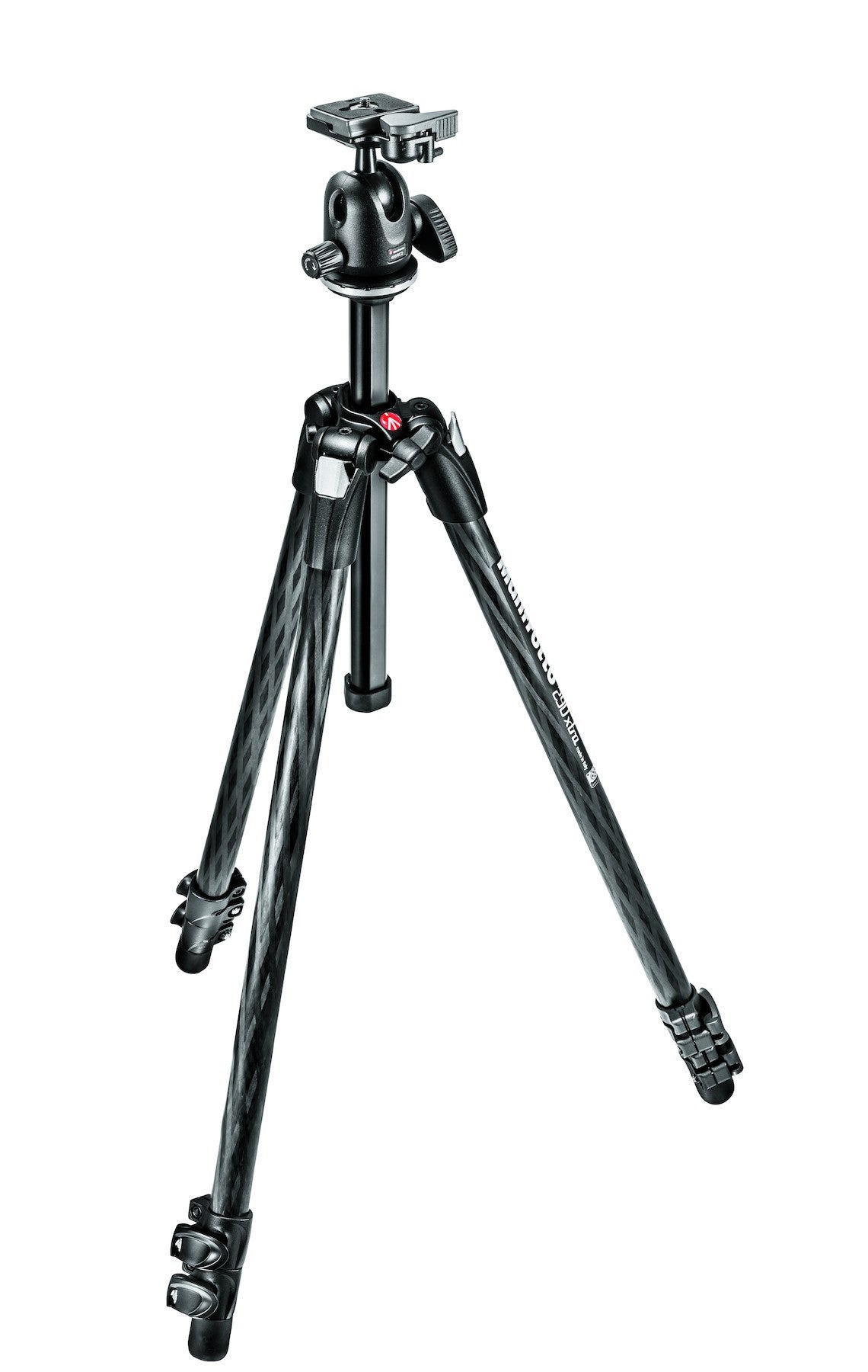 Manfrotto MK290XTC3-BHUS Carbon Fiber Tripod w/Ball Head, tripods photo tripods, Manfrotto - Pictureline - 1