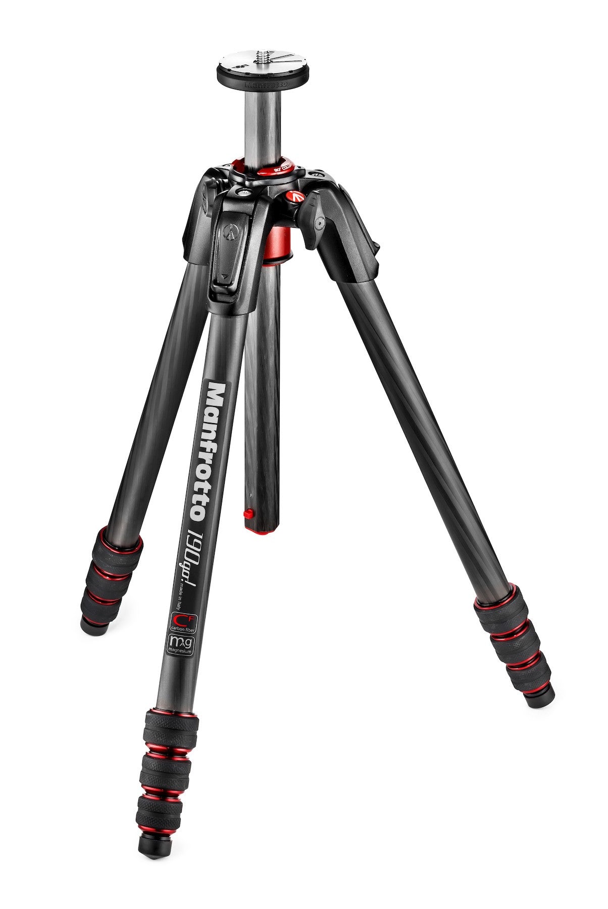 Manfrotto 190go! Carbon Fiber Tripod, tripods travel & compact, Manfrotto - Pictureline - 1