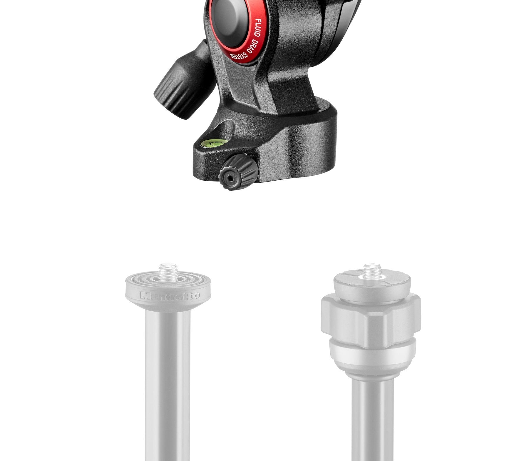 Manfrotto MVH400AHUS BeFree Live Fluid Video Head, tripods video heads, Manfrotto - Pictureline - 3