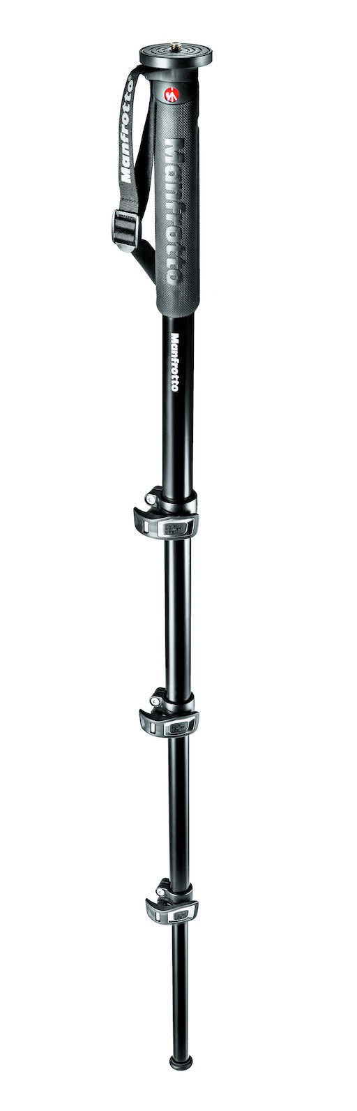 Manfrotto MPMXPROA4US Xpro Monopod Plus Aluminum 4 Section, tripods photo monopods, Manfrotto - Pictureline - 1
