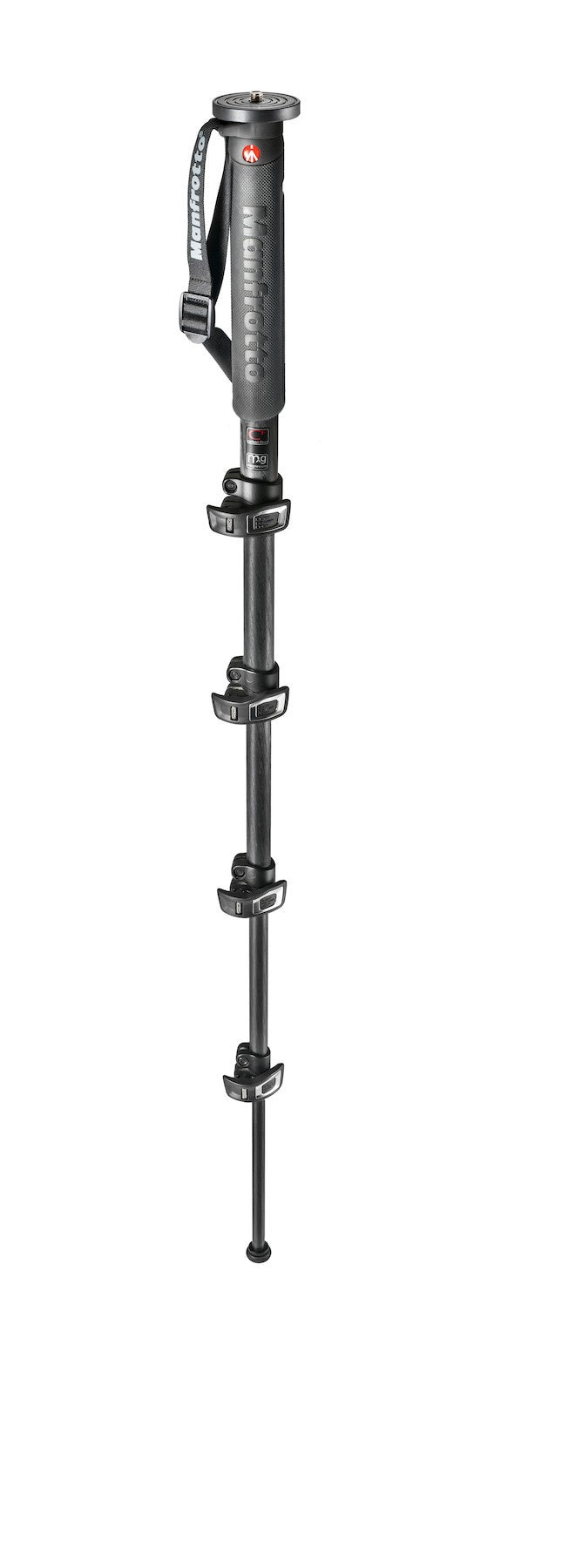 Manfrotto MPMXPROC5US Xpro Monopod Plus Carbon Fiber 5 Section, tripods photo monopods, Manfrotto - Pictureline - 1