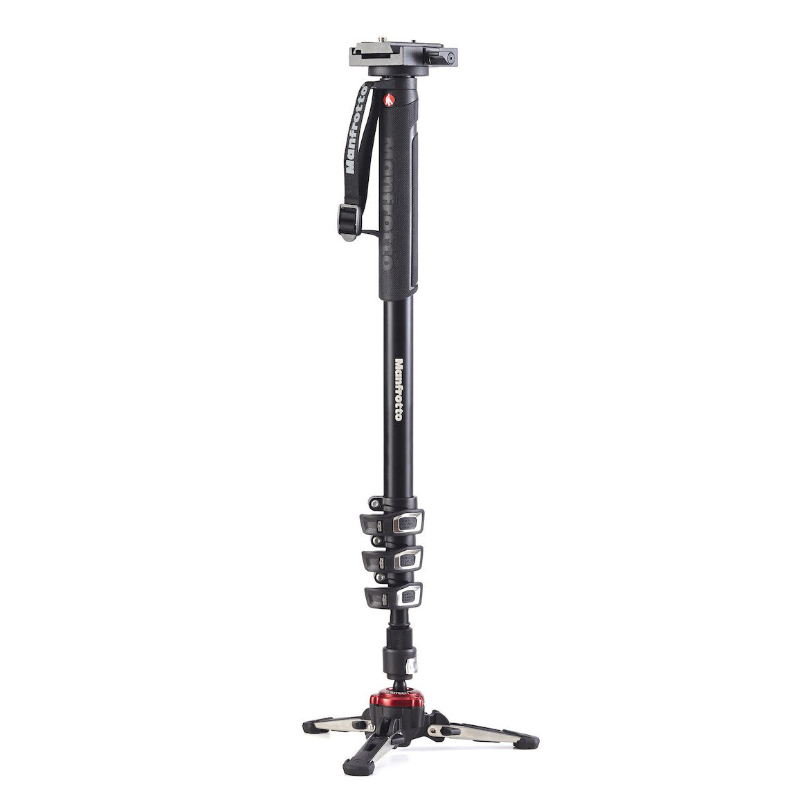 Manfrotto XPRO 4 Section Video Monopod With Fluid Head & FLUIDTECH Base (MN-MVMXPRO500 - View #7