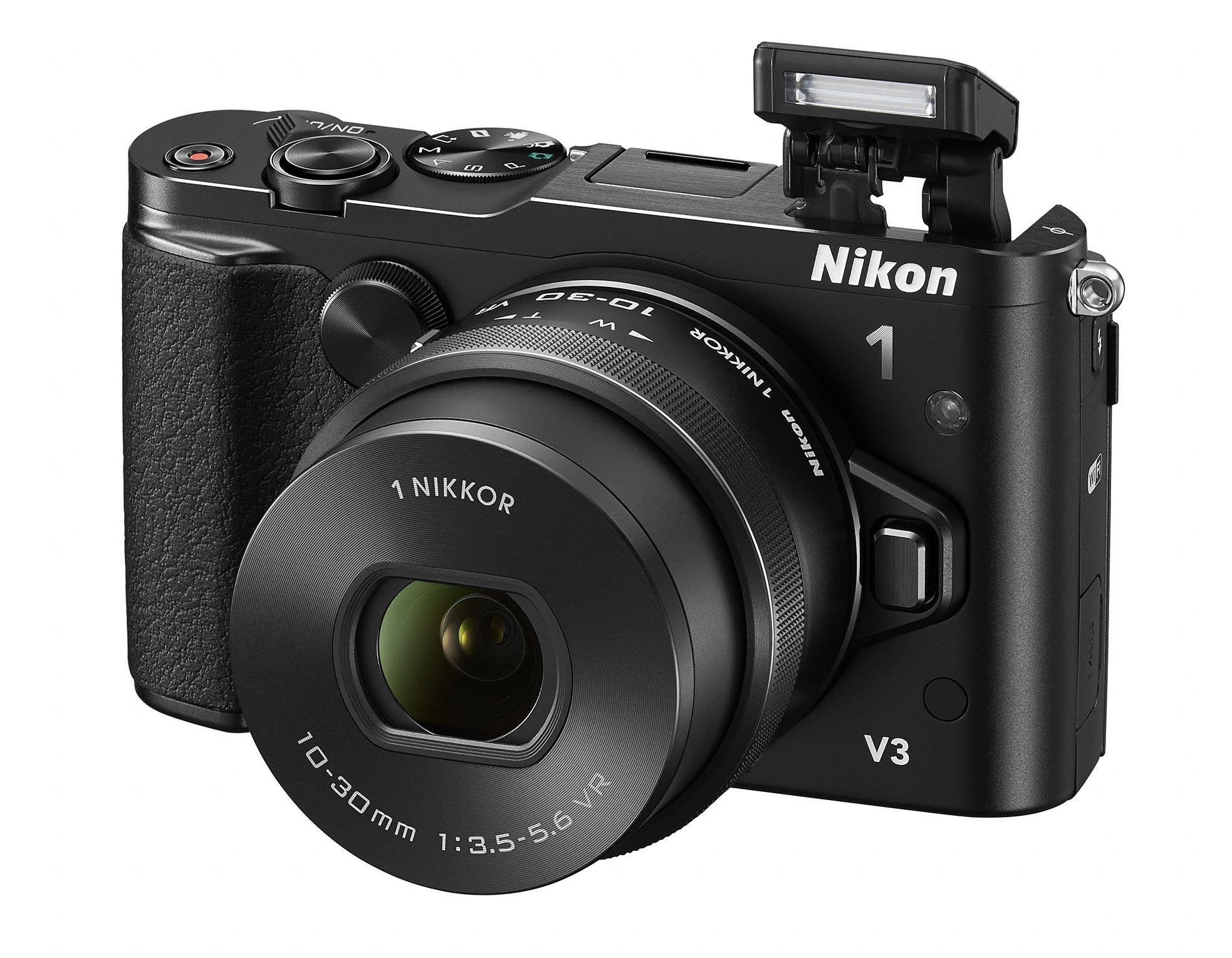 Nikon 1 V3 Digital Camera w/ 10-30mm PD CX Lens, discontinued, Nikon - Pictureline - 3