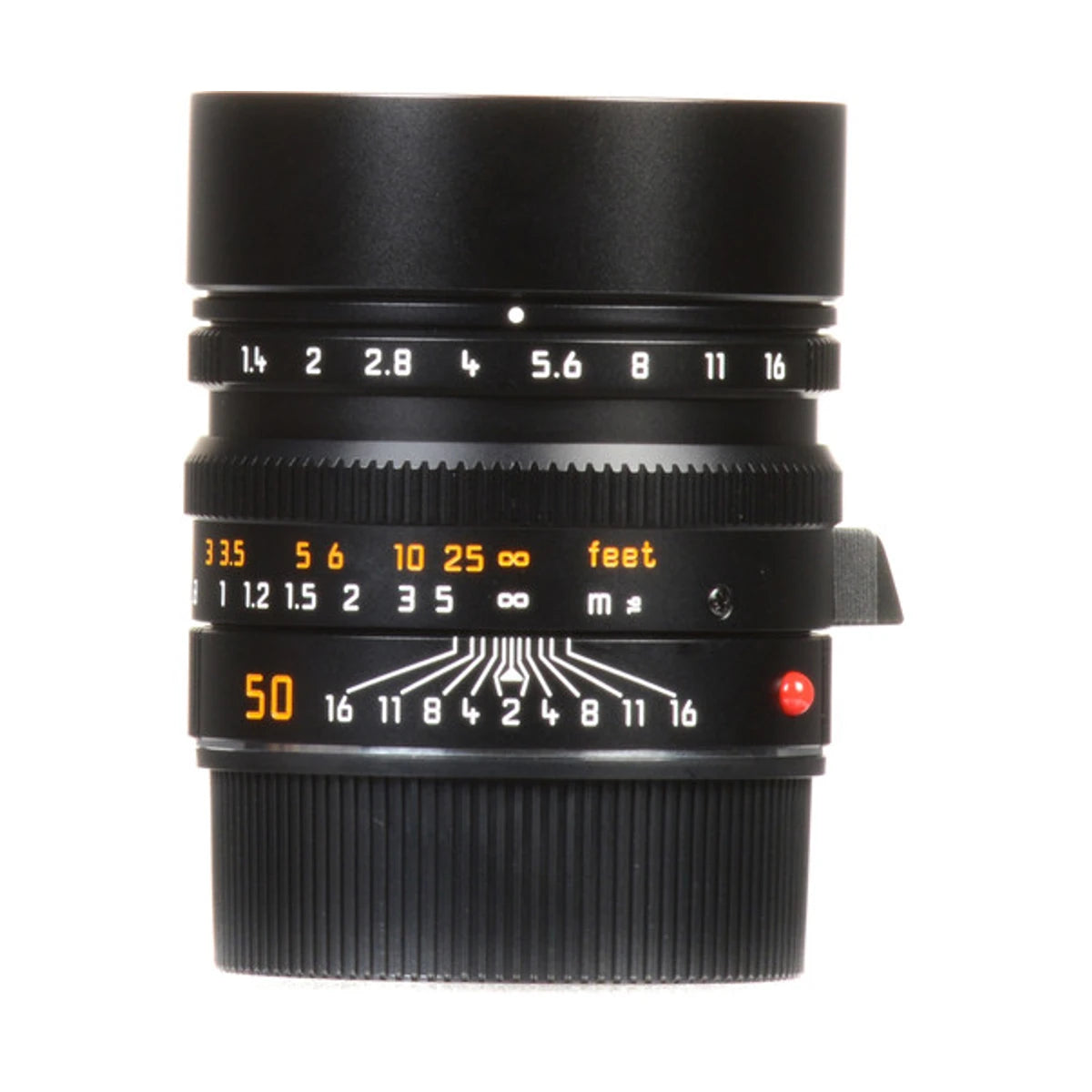 Leica 50mm f/1.4 Summilux-M ASPH Lens (Black Anodized)