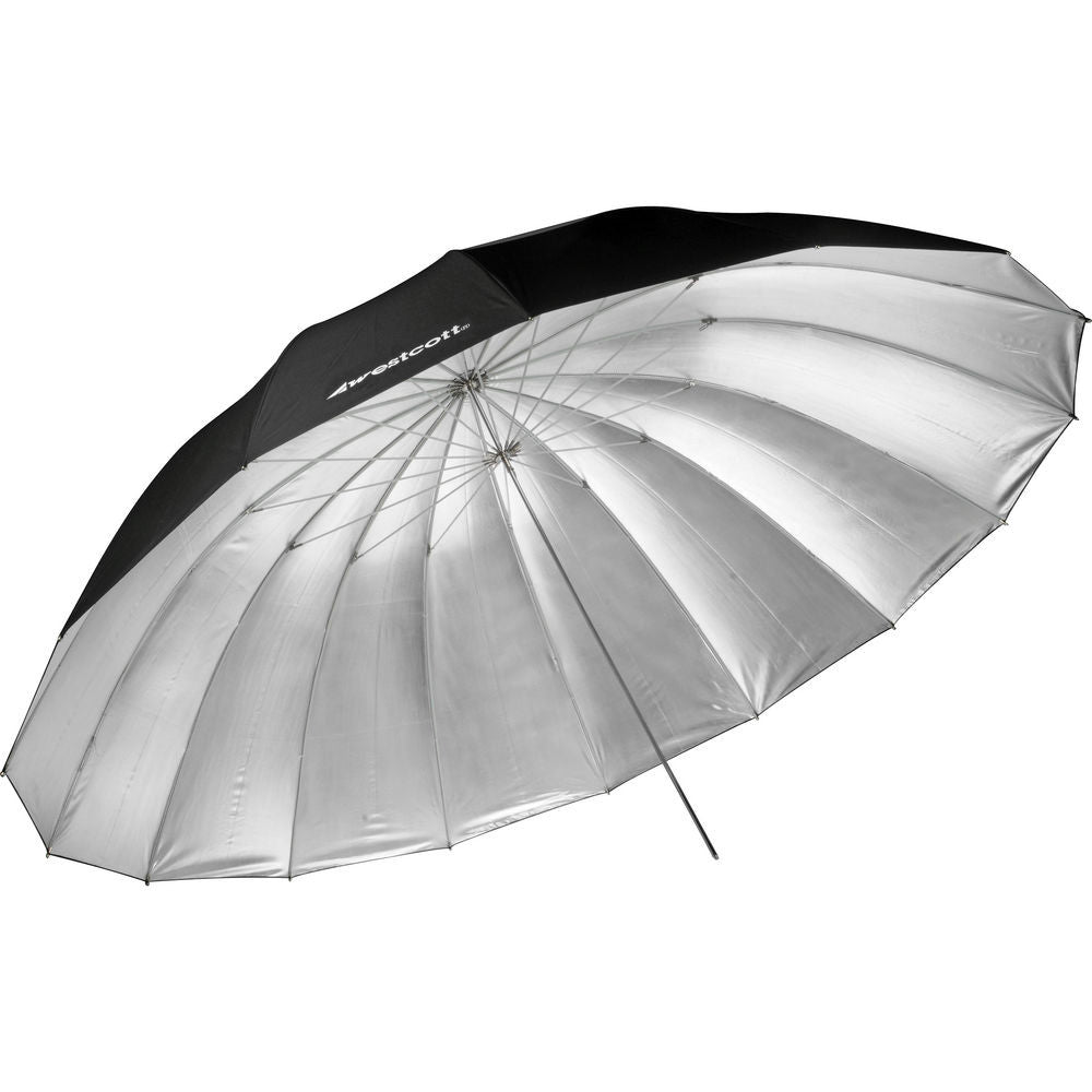 Westcott 7' Parabolic Umbrella Soft Silver, lighting umbrellas, Westcott - Pictureline - 1