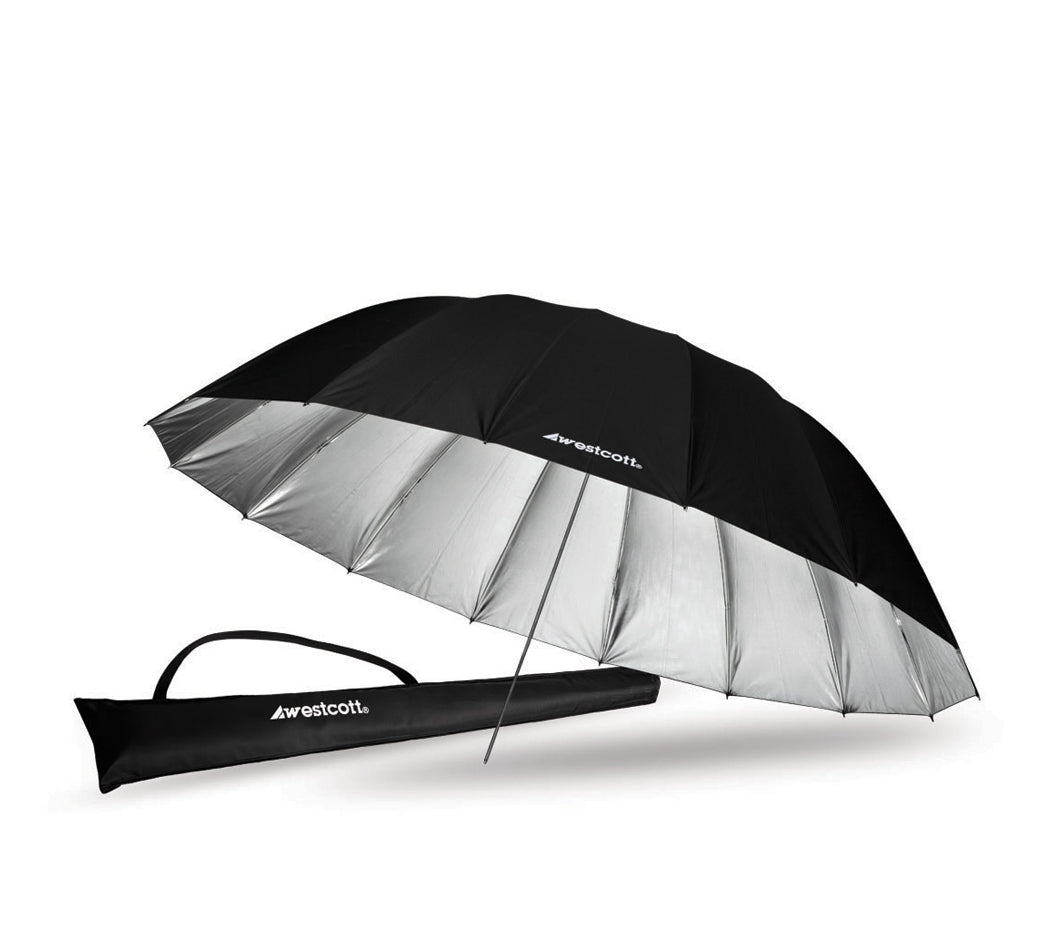 Westcott 7' Parabolic Umbrella Soft Silver, lighting umbrellas, Westcott - Pictureline - 6