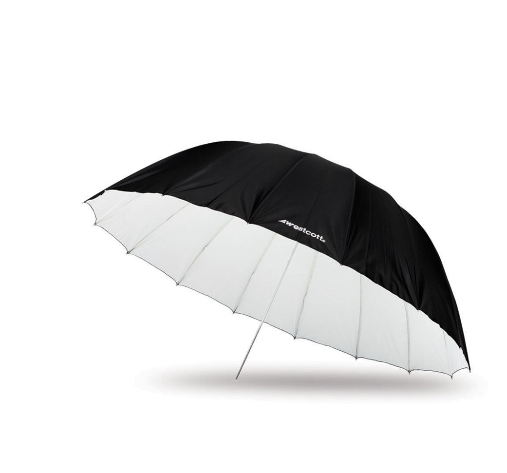 Westcott 7' Parabolic Umbrella White/Black Diffusion, lighting umbrellas, Westcott - Pictureline - 1