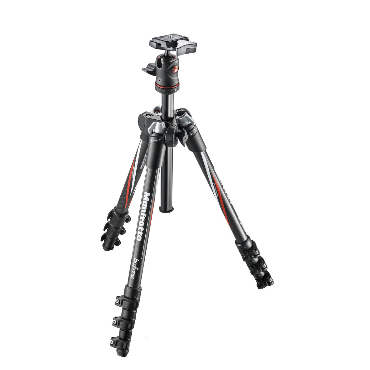 Manfrotto MKBFRC4-BH BeFree Carbon Fiber Tripod, tripods travel & compact, Manfrotto - Pictureline - 1