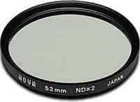 Hoya 52mm Neutral Density NDX2 (HMC) Filter, lenses filters nd, Hoya - Pictureline - 1