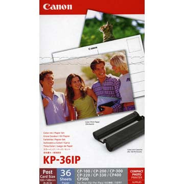 Canon KP-36IP Color Ink / Paper Set, printers ink small format, Canon - Pictureline 