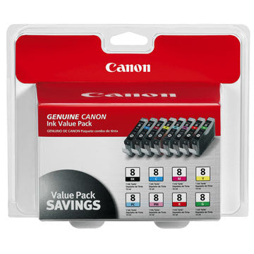 Canon CLI-8 8 Color Multipack, printers ink small format, Canon - Pictureline 