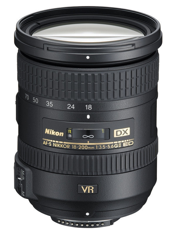 Nikon 18-200mm f/3.5-5.6G ED AF-S DX VR II Lens