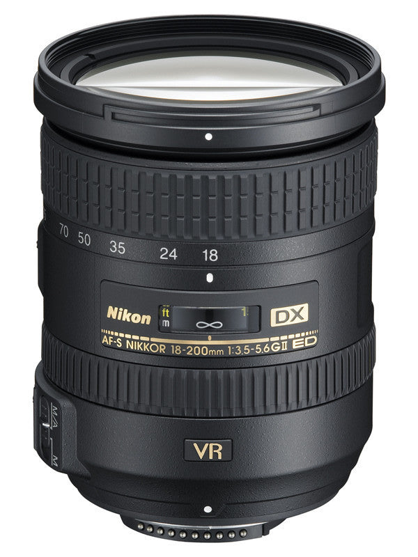 Nikon 18-200mm f/3.5-5.6G ED AF-S DX VR II Lens, lenses slr lenses, Nikon - Pictureline - 1
