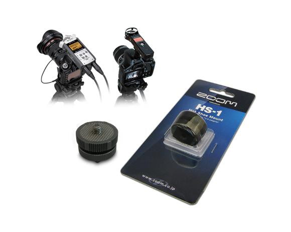 Zoom HS-1 Hot Shoe Mount Adapter, video audio accessories, Samson - Pictureline