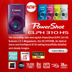 Canon Introduces 3 New Powershots