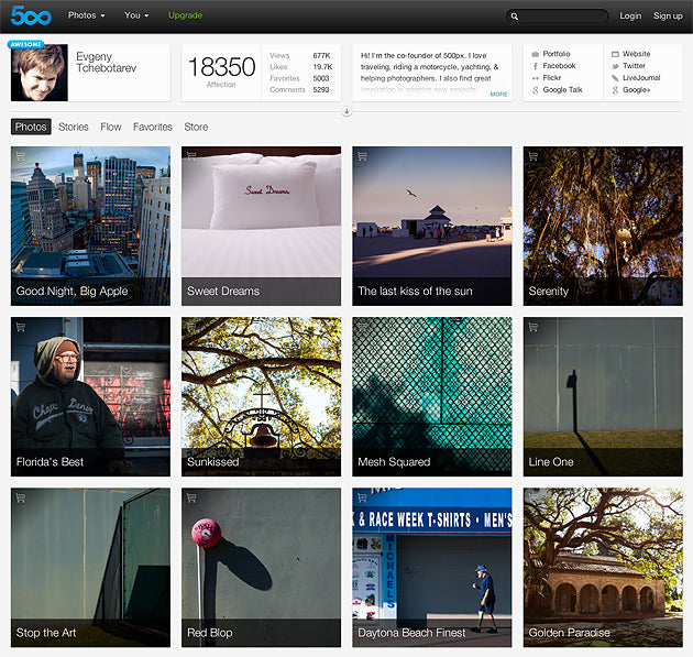 New Changes to 500px - Spring 2012