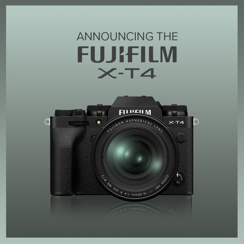 Fujifilm Releases their Latest X-Series Body—the Fujifilm X-T4