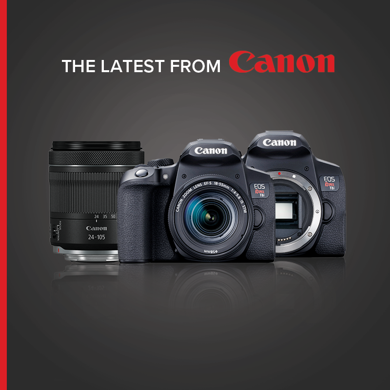 Canon Introduces the New Rebel T8i and RF 24-105mm f/4-7.1