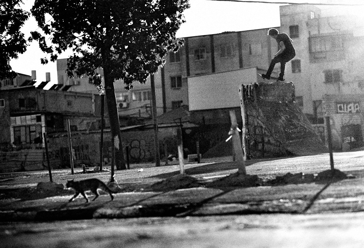 Hand in Hand: Skateboarding on Holy Grounds With Fred Mortagne