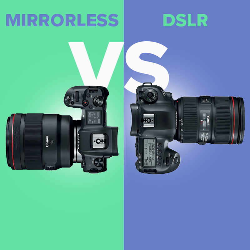Mirrorless vs. DSLR