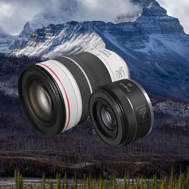 Introducing the Canon RF 50mm F1.8 & 70-200mm F4 lenses