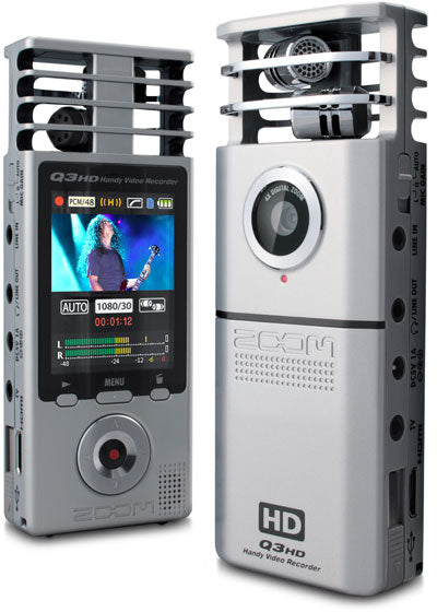 Introducing the Zoom Q3HD Handy Video Recorder